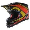 Alpinestars Supertech M10 Meta 2 MIPS Helmet -Fly Sales BlackYellowOrangeGlossy