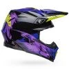 Bell Moto-9S Flex Slayco Helmet -Fly Sales bell moto 9s flex dirt motorcycle helmet slayco gloss black purple right